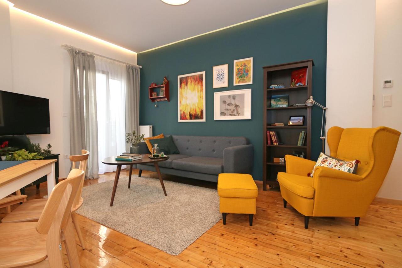 The 4 Travellers Thessaloniki Apartment Bagian luar foto