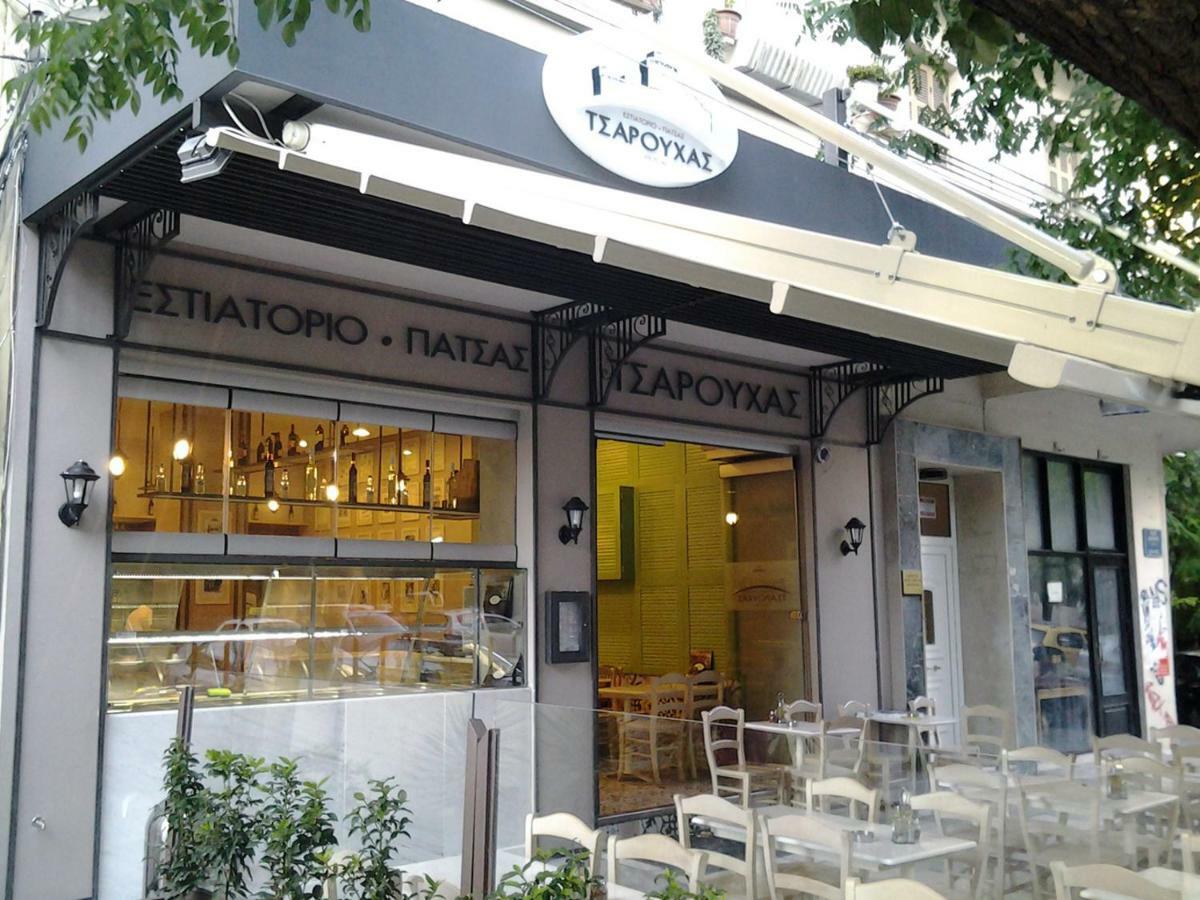 The 4 Travellers Thessaloniki Apartment Bagian luar foto